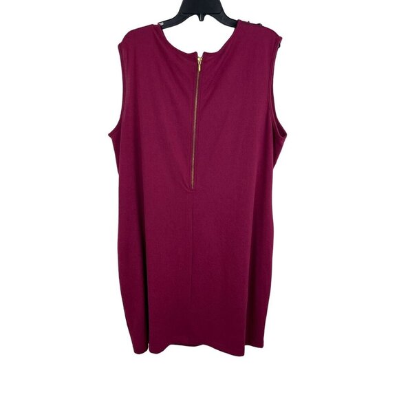 IMAN Women Sleeveless Stretch Midi Dress Size 2X - Picture 2 of 6